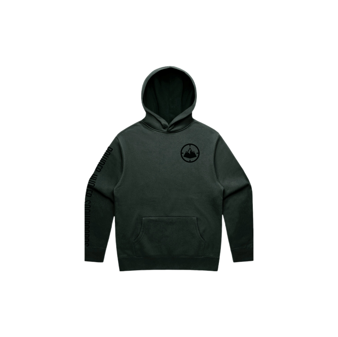 Powder Hunter Snowboards Mt Logo Hoodie