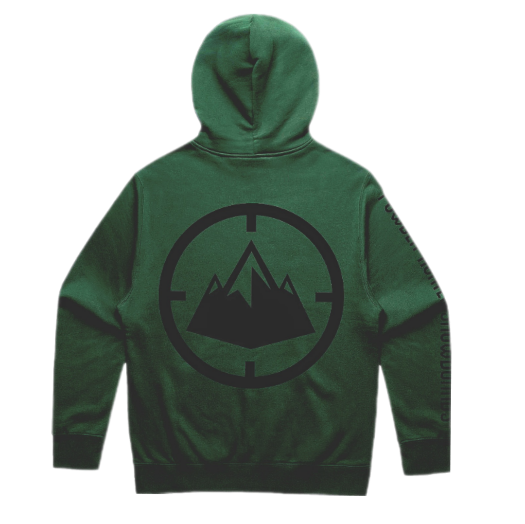 Powder Hunter Snowboards Mt Logo Hoodie