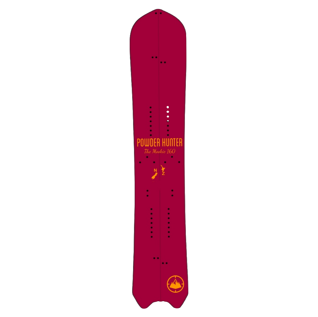 The Mookie 160 splitboard